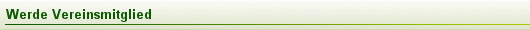 Werde Vereinsmitglied